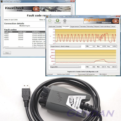 EngineCheck and VauxCheck vLinker FS USB Package